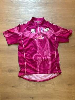 Pink Santini SMS Giro d'Italia Official Cycling Jersey